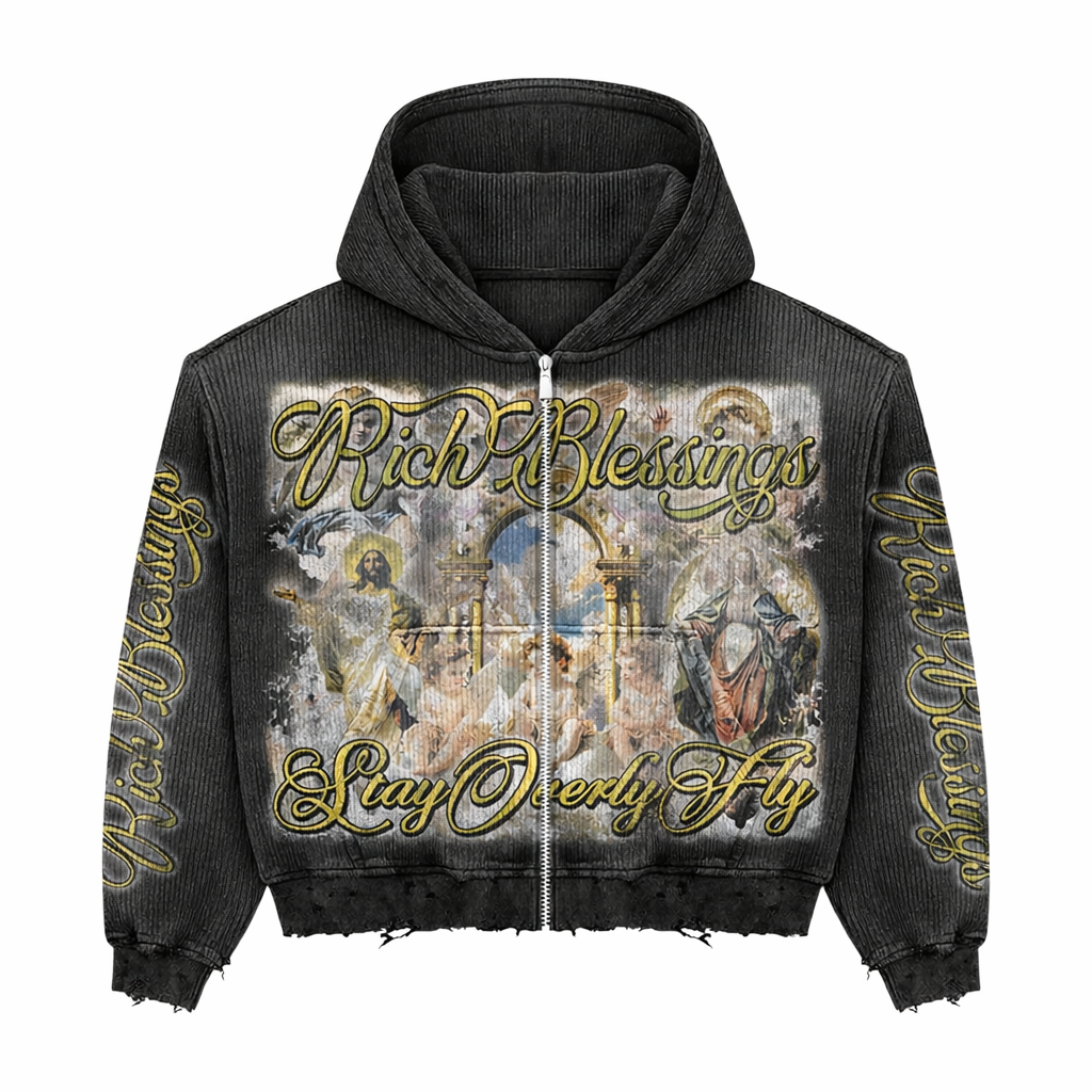 Stay Overly Fly Zip Ups