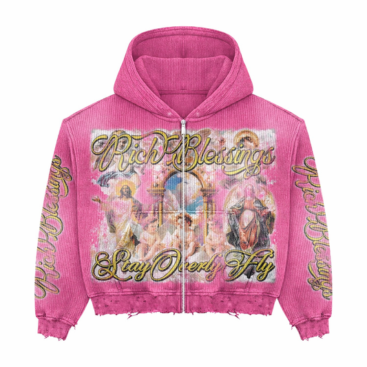 Stay Overly Fly Zip Ups