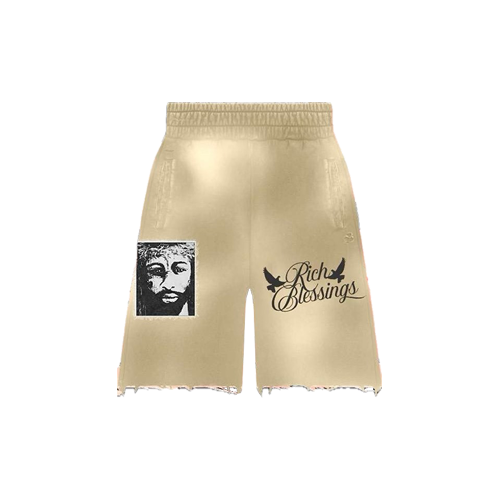 RICH BLESSING SHORTS BEIGE