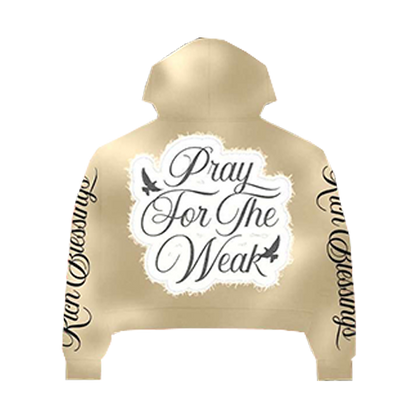 RICH BLESSING BEIGE ZIP UP
