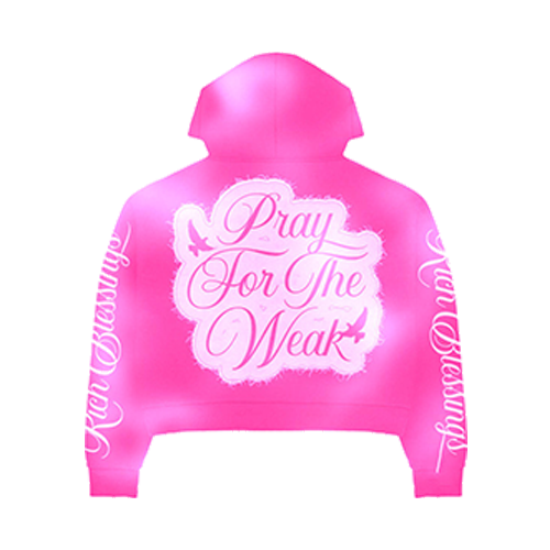 RICH BLESSINGS PINK ZIP UP