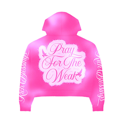 RICH BLESSINGS PINK ZIP UP